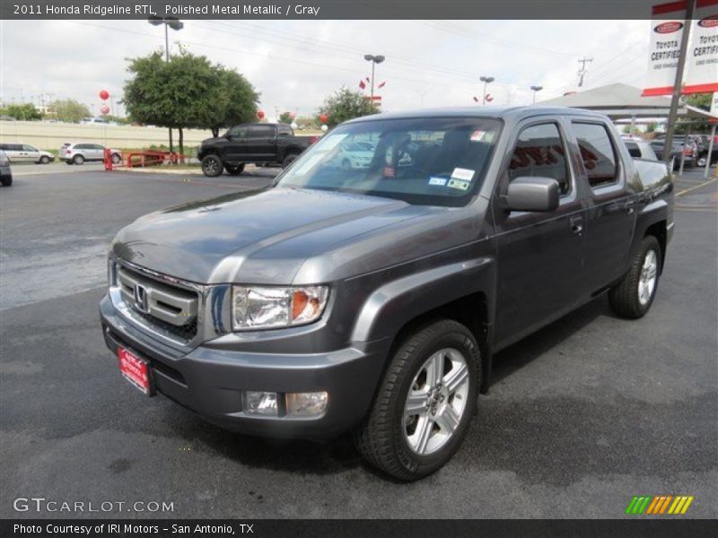 Polished Metal Metallic / Gray 2011 Honda Ridgeline RTL