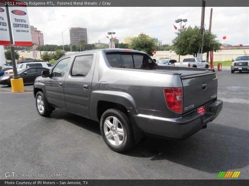 Polished Metal Metallic / Gray 2011 Honda Ridgeline RTL