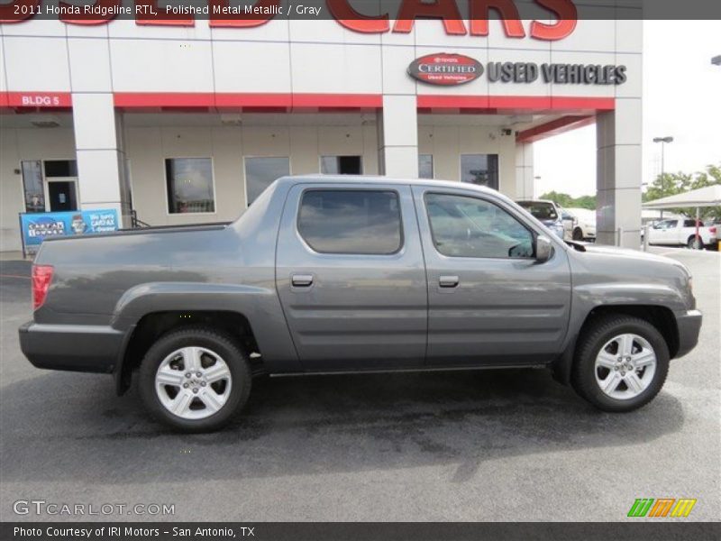 Polished Metal Metallic / Gray 2011 Honda Ridgeline RTL