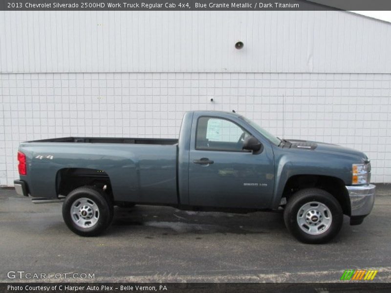 Blue Granite Metallic / Dark Titanium 2013 Chevrolet Silverado 2500HD Work Truck Regular Cab 4x4