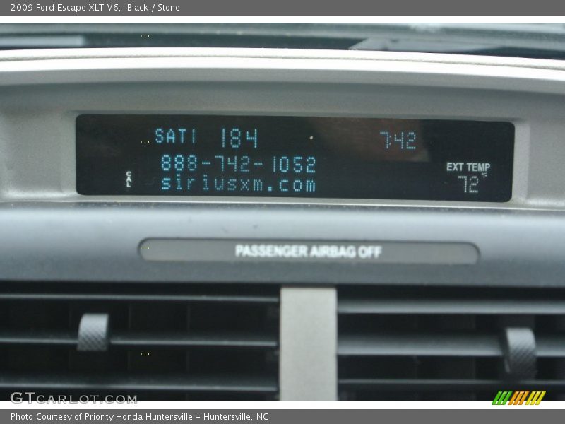 Black / Stone 2009 Ford Escape XLT V6