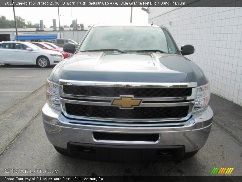 Blue Granite Metallic / Dark Titanium 2013 Chevrolet Silverado 2500HD Work Truck Regular Cab 4x4