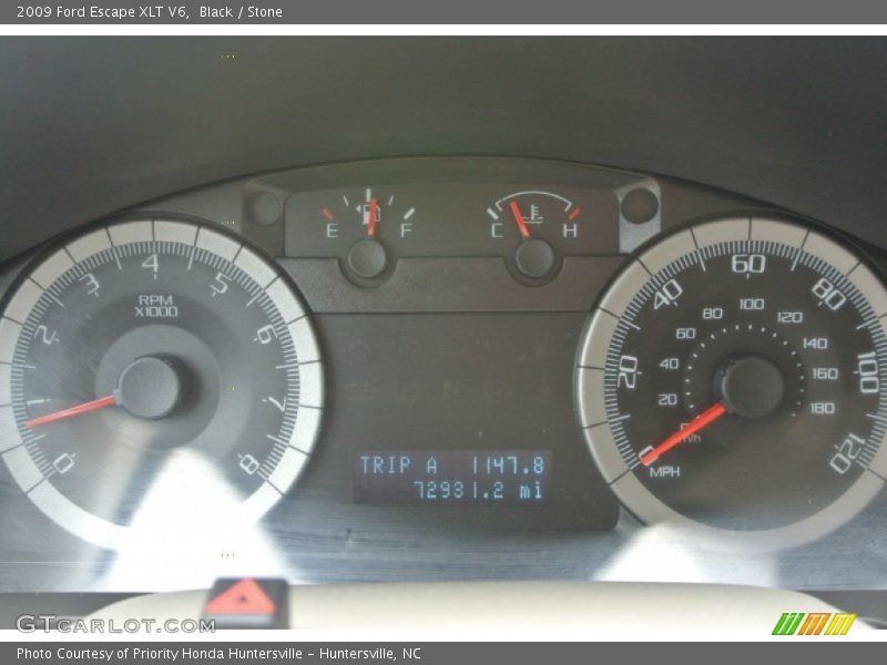Black / Stone 2009 Ford Escape XLT V6