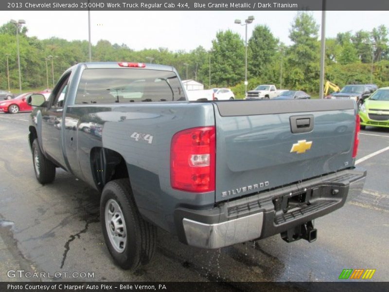 Blue Granite Metallic / Dark Titanium 2013 Chevrolet Silverado 2500HD Work Truck Regular Cab 4x4