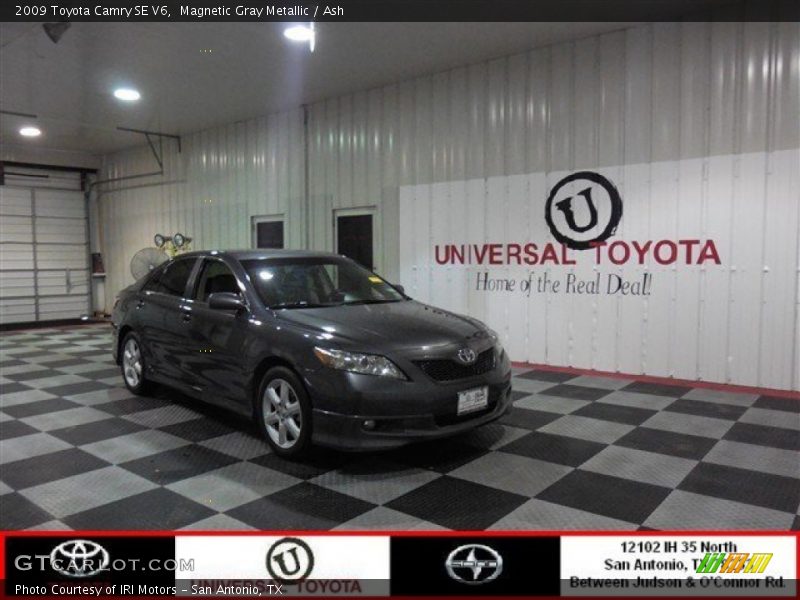 Magnetic Gray Metallic / Ash 2009 Toyota Camry SE V6