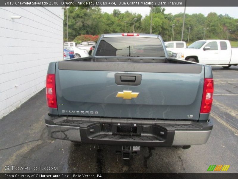 Blue Granite Metallic / Dark Titanium 2013 Chevrolet Silverado 2500HD Work Truck Regular Cab 4x4