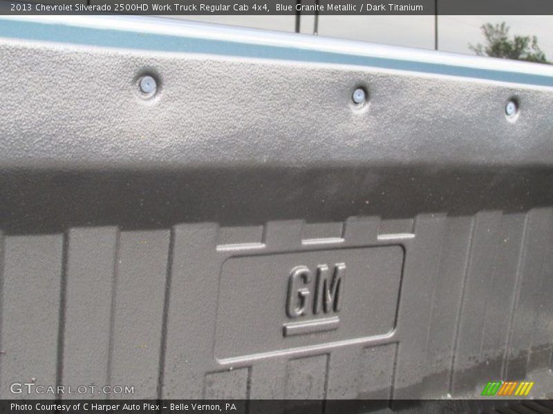 Blue Granite Metallic / Dark Titanium 2013 Chevrolet Silverado 2500HD Work Truck Regular Cab 4x4