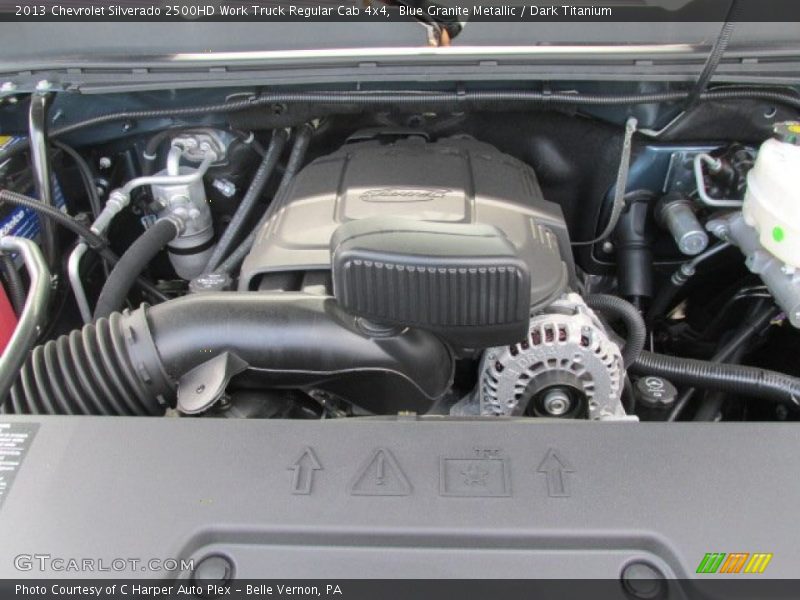 Blue Granite Metallic / Dark Titanium 2013 Chevrolet Silverado 2500HD Work Truck Regular Cab 4x4