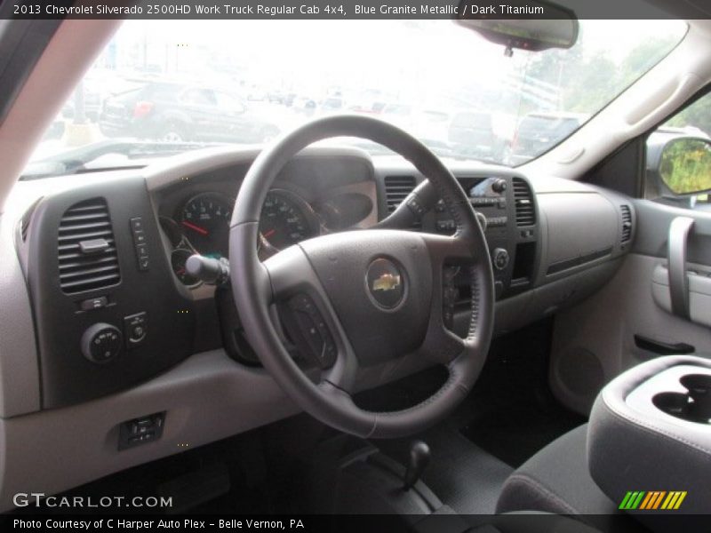 Blue Granite Metallic / Dark Titanium 2013 Chevrolet Silverado 2500HD Work Truck Regular Cab 4x4