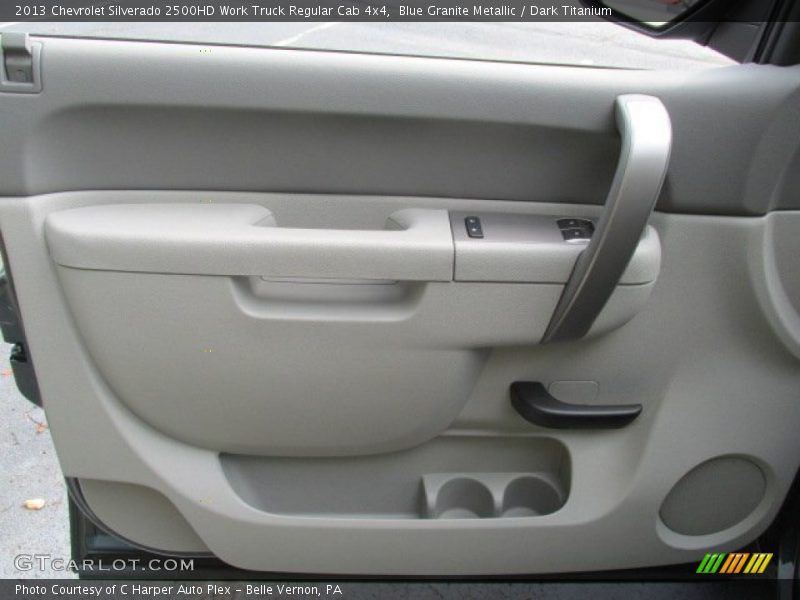 Blue Granite Metallic / Dark Titanium 2013 Chevrolet Silverado 2500HD Work Truck Regular Cab 4x4