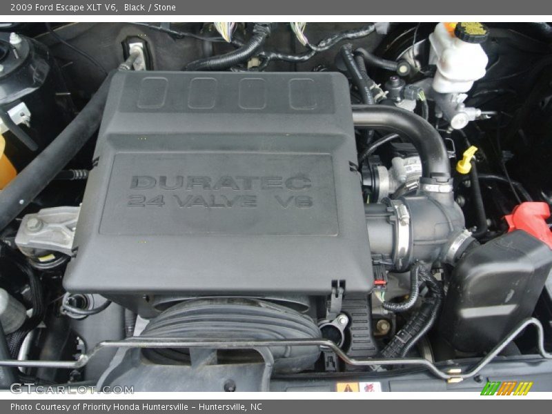 Black / Stone 2009 Ford Escape XLT V6