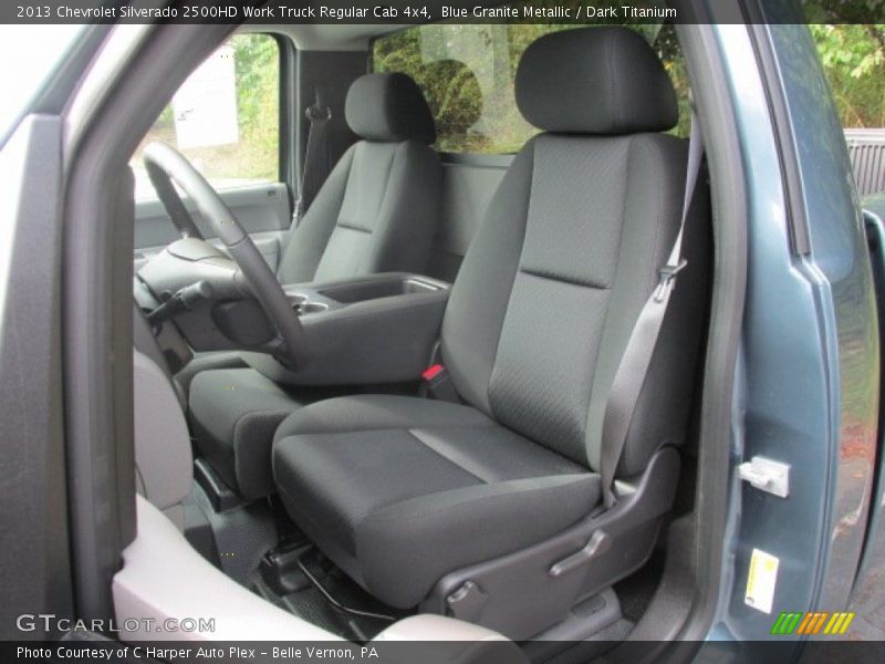 Blue Granite Metallic / Dark Titanium 2013 Chevrolet Silverado 2500HD Work Truck Regular Cab 4x4