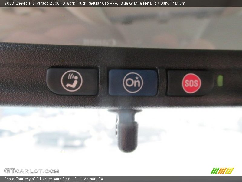 Blue Granite Metallic / Dark Titanium 2013 Chevrolet Silverado 2500HD Work Truck Regular Cab 4x4