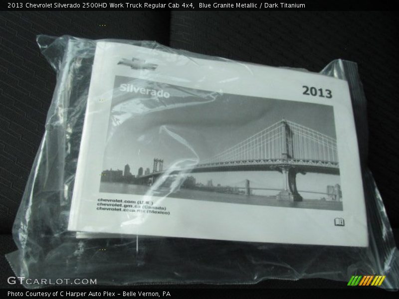 Blue Granite Metallic / Dark Titanium 2013 Chevrolet Silverado 2500HD Work Truck Regular Cab 4x4