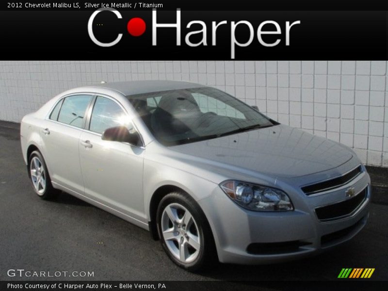 Silver Ice Metallic / Titanium 2012 Chevrolet Malibu LS