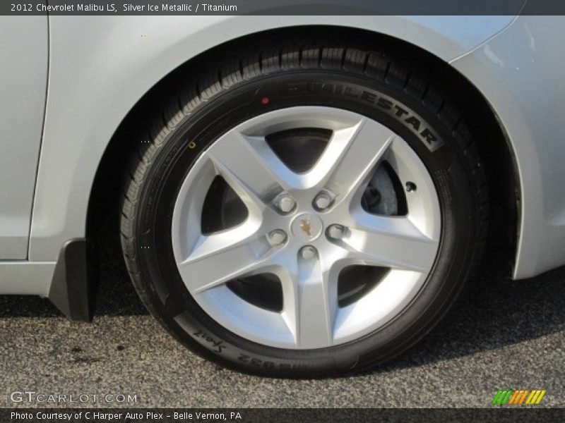 Silver Ice Metallic / Titanium 2012 Chevrolet Malibu LS