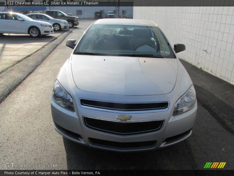 Silver Ice Metallic / Titanium 2012 Chevrolet Malibu LS