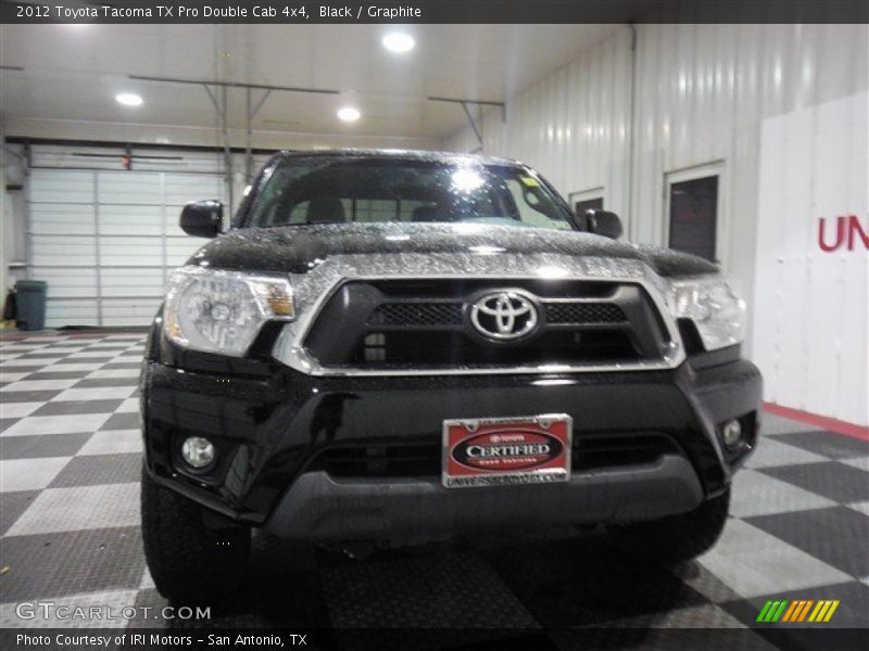 Black / Graphite 2012 Toyota Tacoma TX Pro Double Cab 4x4