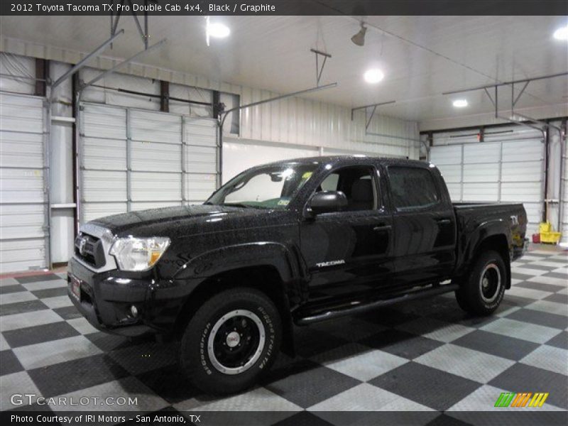Black / Graphite 2012 Toyota Tacoma TX Pro Double Cab 4x4