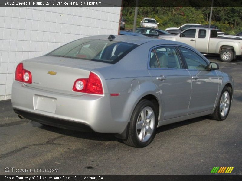 Silver Ice Metallic / Titanium 2012 Chevrolet Malibu LS