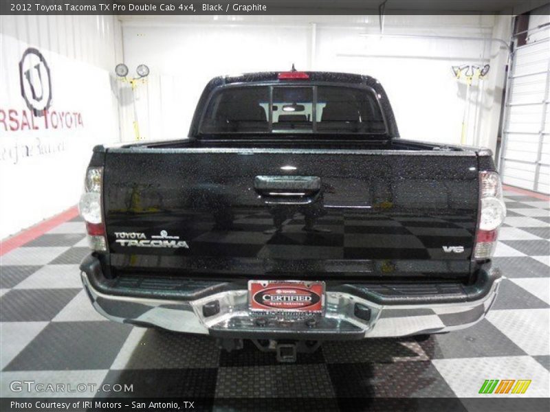 Black / Graphite 2012 Toyota Tacoma TX Pro Double Cab 4x4