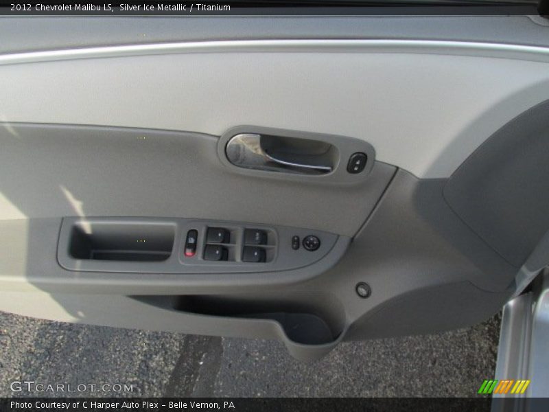 Silver Ice Metallic / Titanium 2012 Chevrolet Malibu LS