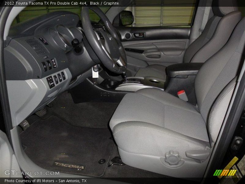 Black / Graphite 2012 Toyota Tacoma TX Pro Double Cab 4x4