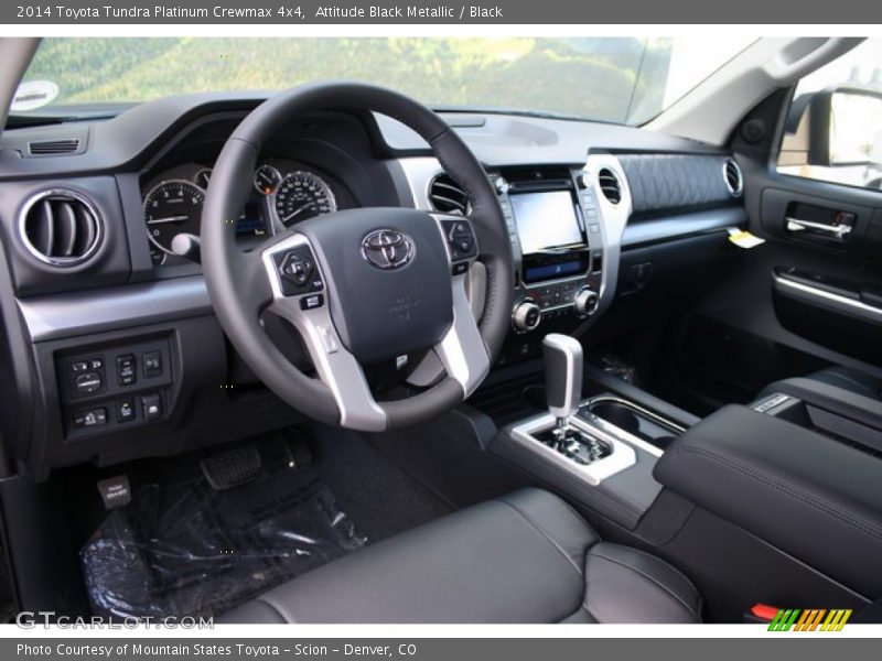  2014 Tundra Platinum Crewmax 4x4 Black Interior
