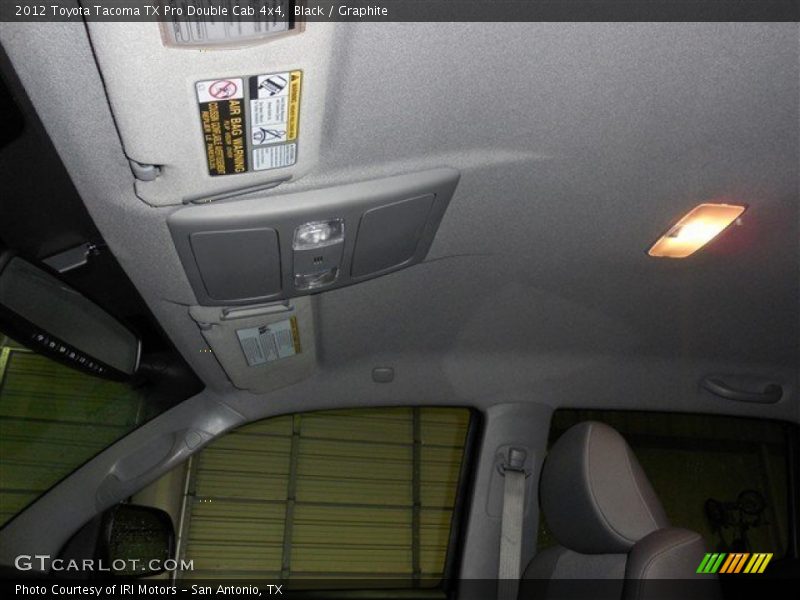 Black / Graphite 2012 Toyota Tacoma TX Pro Double Cab 4x4