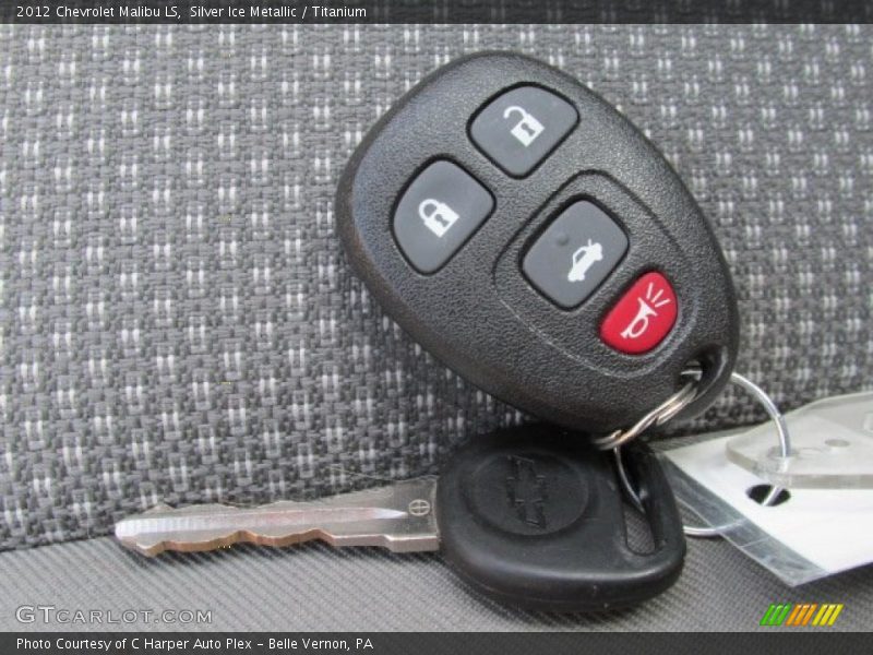 Silver Ice Metallic / Titanium 2012 Chevrolet Malibu LS