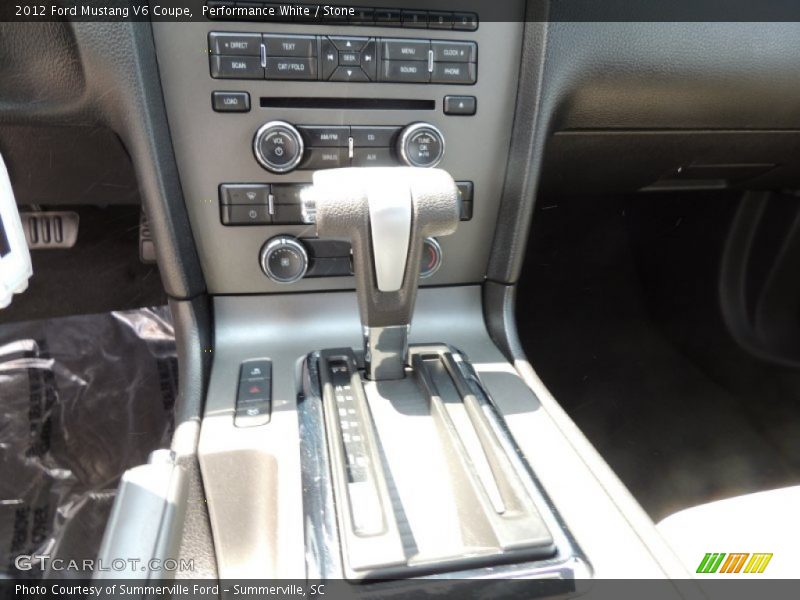 Performance White / Stone 2012 Ford Mustang V6 Coupe