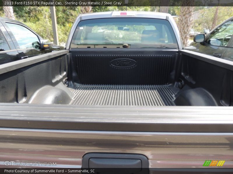 Sterling Gray Metallic / Steel Gray 2013 Ford F150 STX Regular Cab