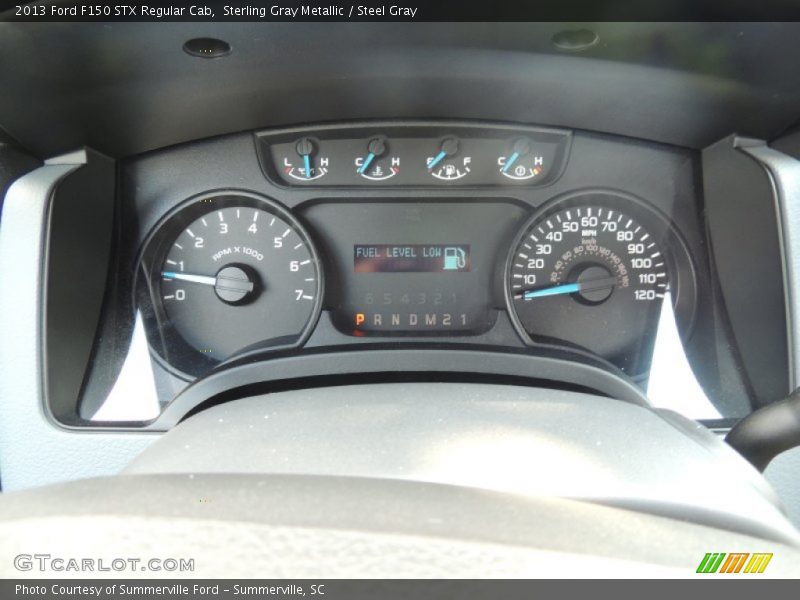 Sterling Gray Metallic / Steel Gray 2013 Ford F150 STX Regular Cab