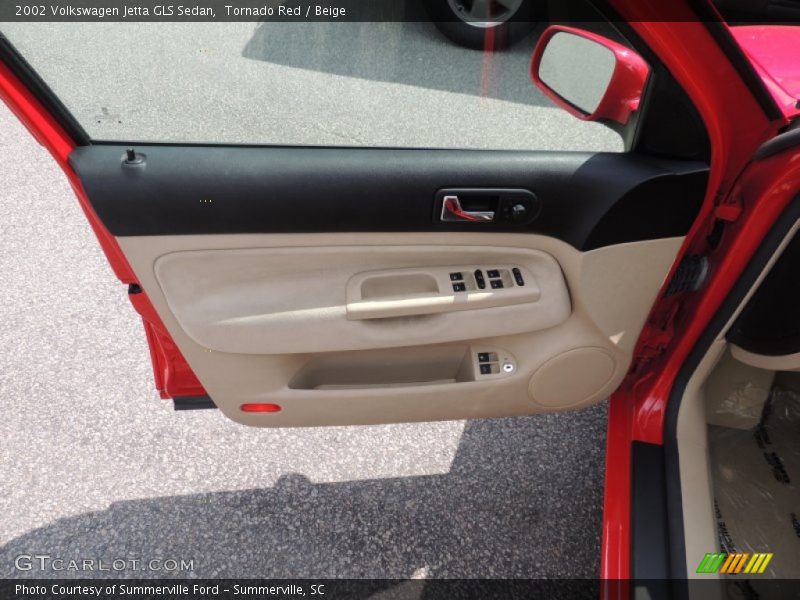 Tornado Red / Beige 2002 Volkswagen Jetta GLS Sedan