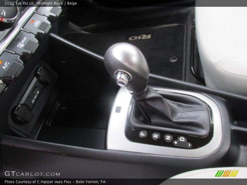 Midnight Black / Beige 2012 Kia Rio LX