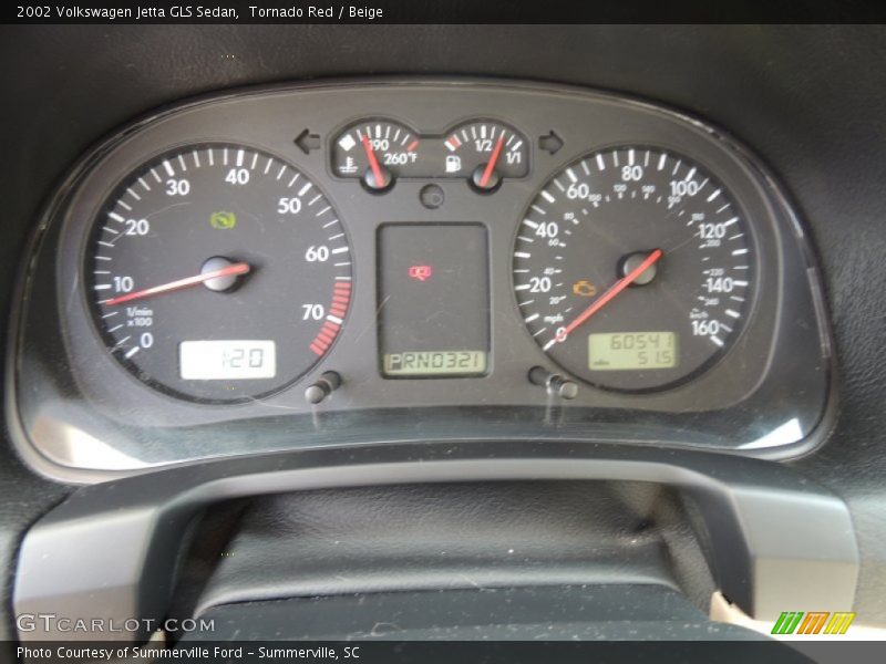 Tornado Red / Beige 2002 Volkswagen Jetta GLS Sedan