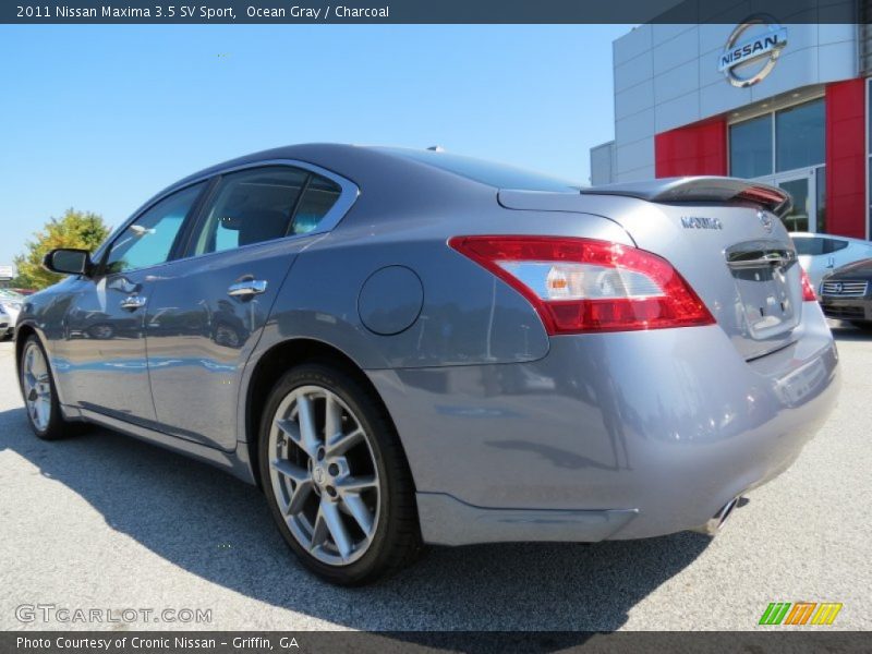 Ocean Gray / Charcoal 2011 Nissan Maxima 3.5 SV Sport