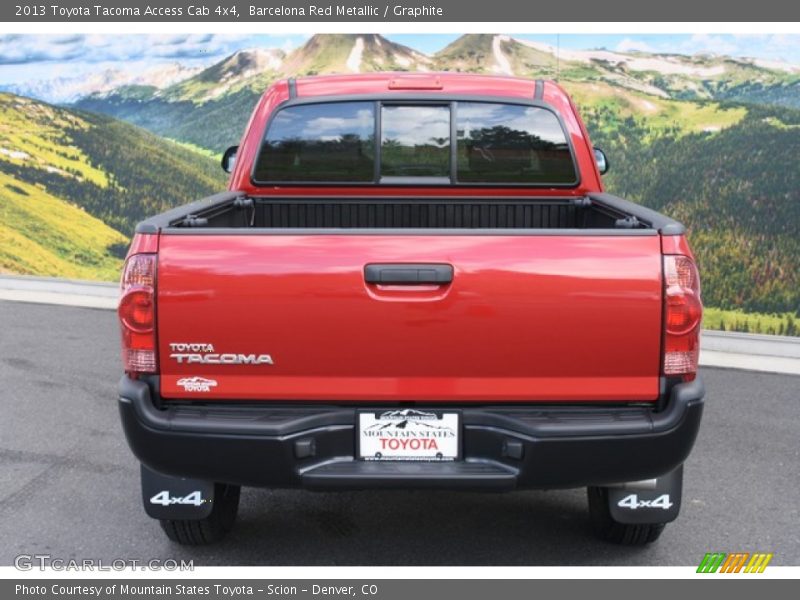 Barcelona Red Metallic / Graphite 2013 Toyota Tacoma Access Cab 4x4