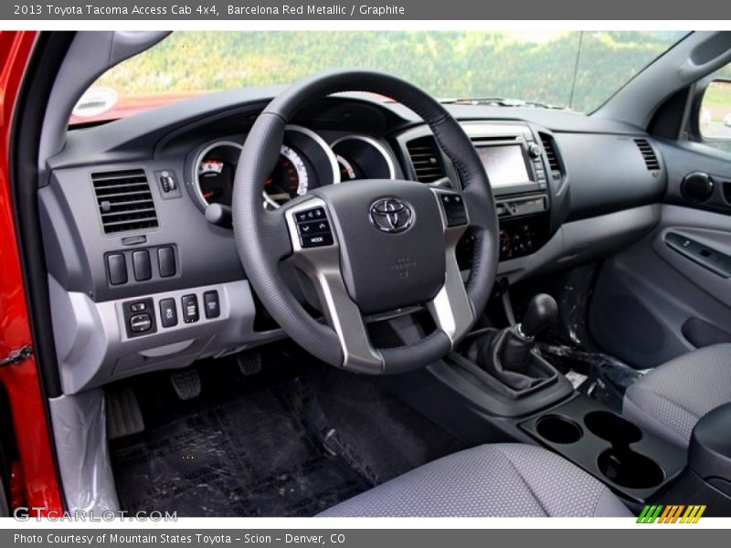 Barcelona Red Metallic / Graphite 2013 Toyota Tacoma Access Cab 4x4