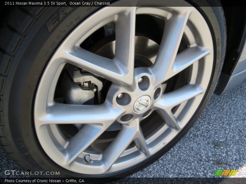 Ocean Gray / Charcoal 2011 Nissan Maxima 3.5 SV Sport