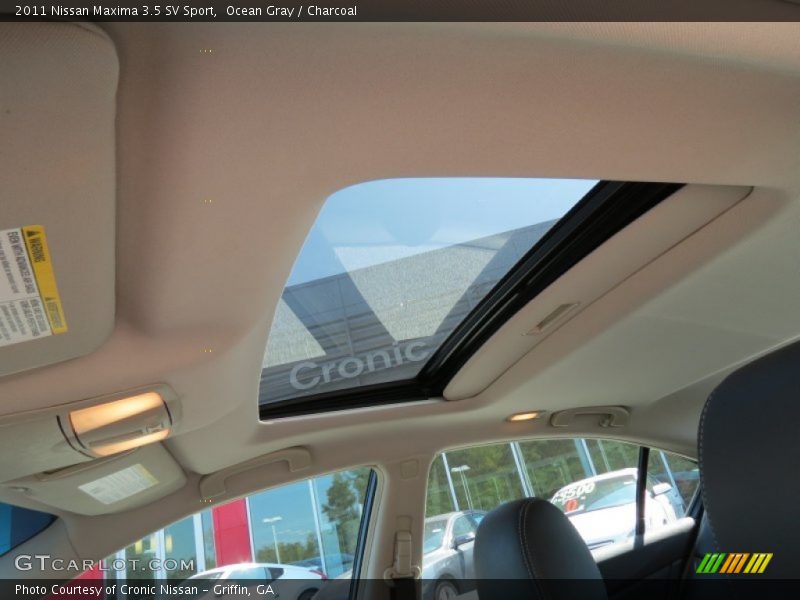 Ocean Gray / Charcoal 2011 Nissan Maxima 3.5 SV Sport