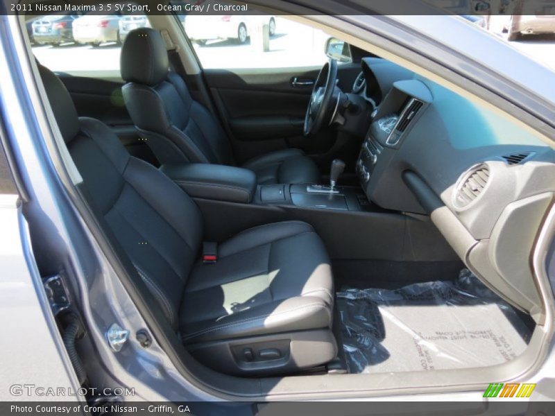 Ocean Gray / Charcoal 2011 Nissan Maxima 3.5 SV Sport
