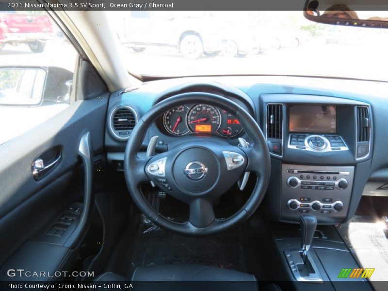 Ocean Gray / Charcoal 2011 Nissan Maxima 3.5 SV Sport