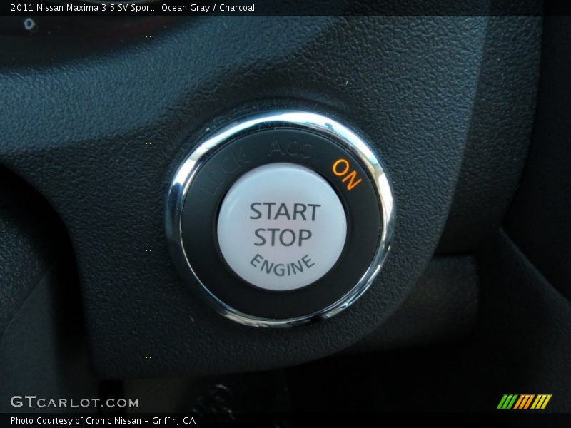 Ocean Gray / Charcoal 2011 Nissan Maxima 3.5 SV Sport