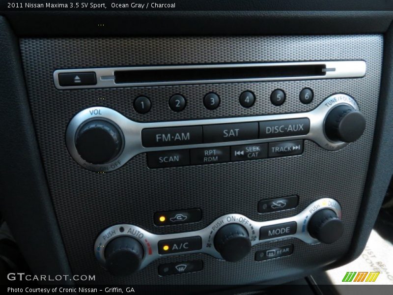 Ocean Gray / Charcoal 2011 Nissan Maxima 3.5 SV Sport