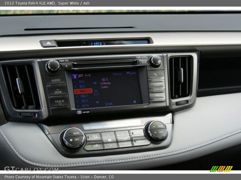Super White / Ash 2013 Toyota RAV4 XLE AWD