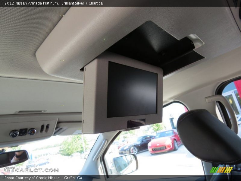 Brilliant Silver / Charcoal 2012 Nissan Armada Platinum
