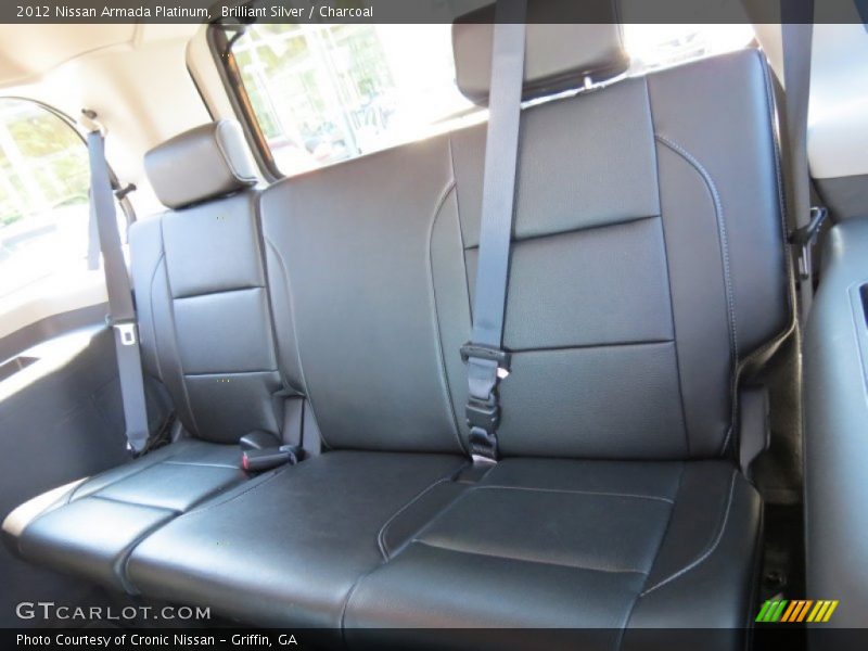 Brilliant Silver / Charcoal 2012 Nissan Armada Platinum