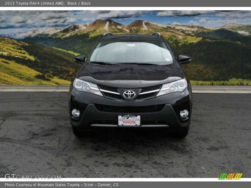 Black / Black 2013 Toyota RAV4 Limited AWD