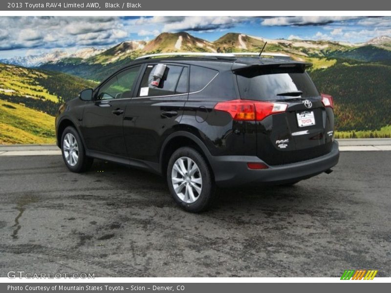 Black / Black 2013 Toyota RAV4 Limited AWD